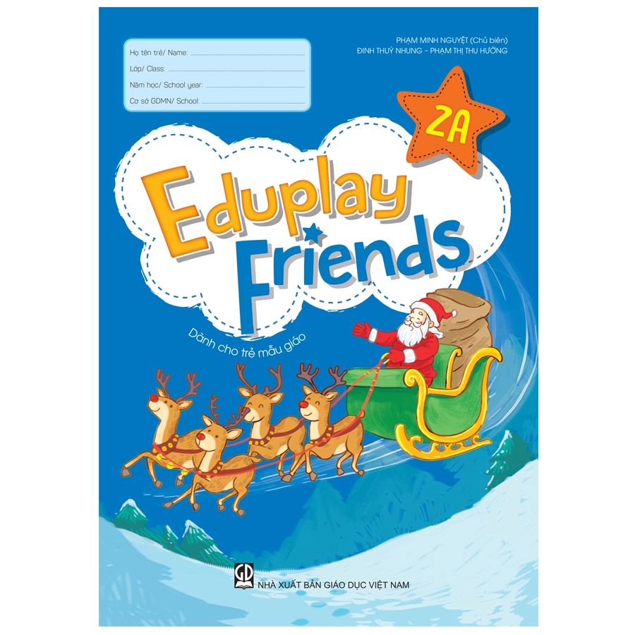 Eduplay Friends 2A - Dành cho trẻ mẫu giáo
